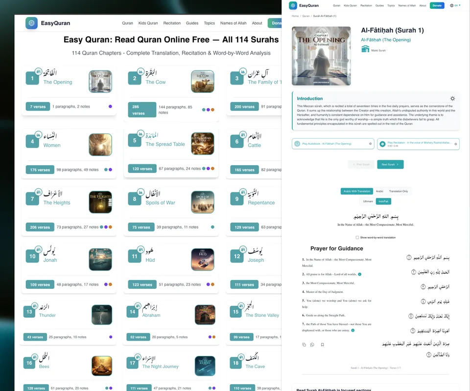 EasyQuran AI Web project